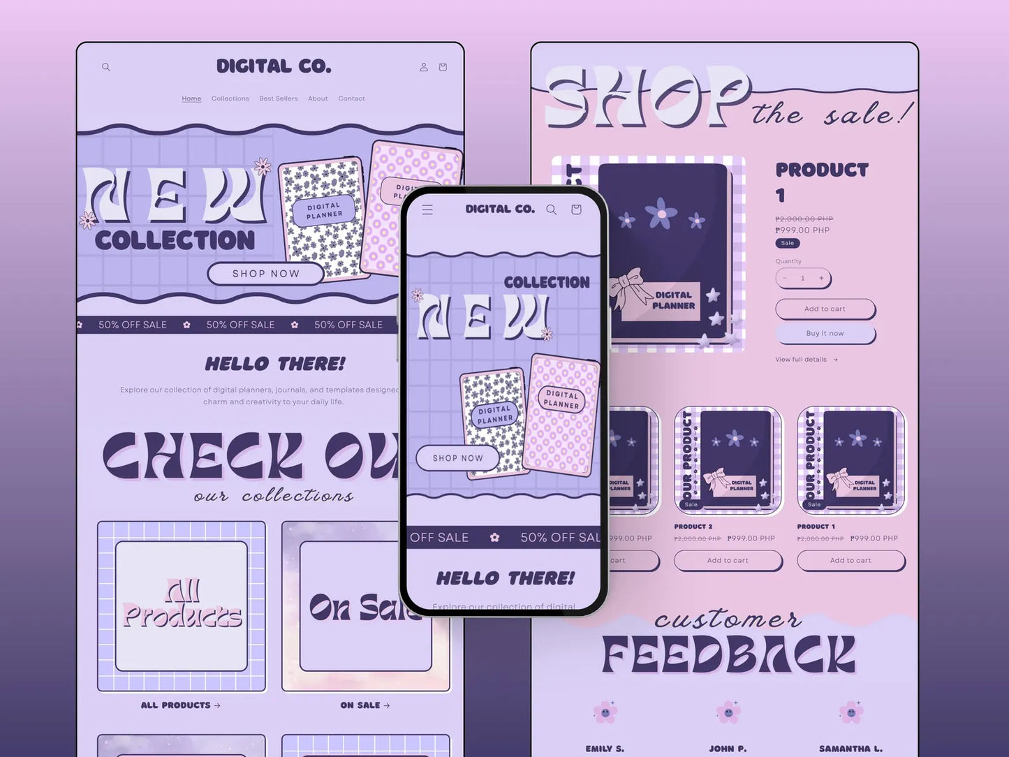 Shopify Theme for Selling Digital Products