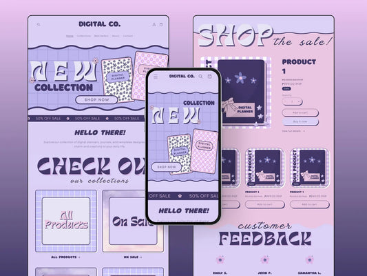 Shopify Theme for Selling Digital Products